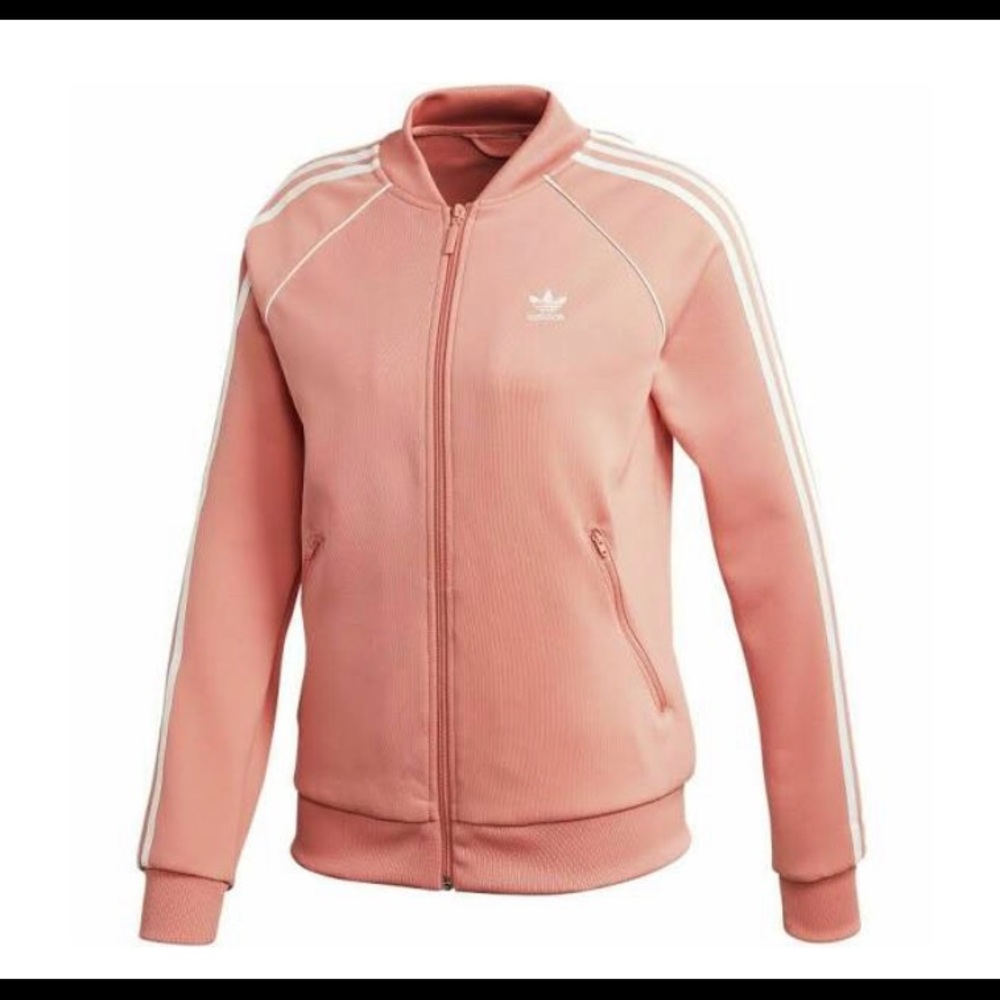 Brand new, never worn Adidas Superstar tracktop